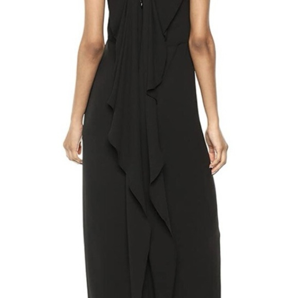 Halston Heritage Black Strapless Gown - Picture 3 of 12